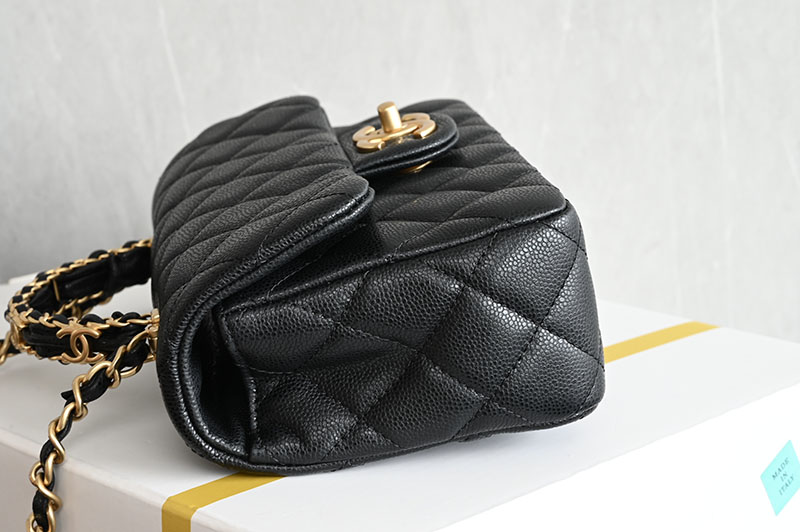 シャネル 新作バッグ 2026 CHANEL マトラッセ CCマーク ココマーク ミニバッグ ブラック AS5701 B21431 94305 シャネル バッグ マトラッセ - 画像 (7)