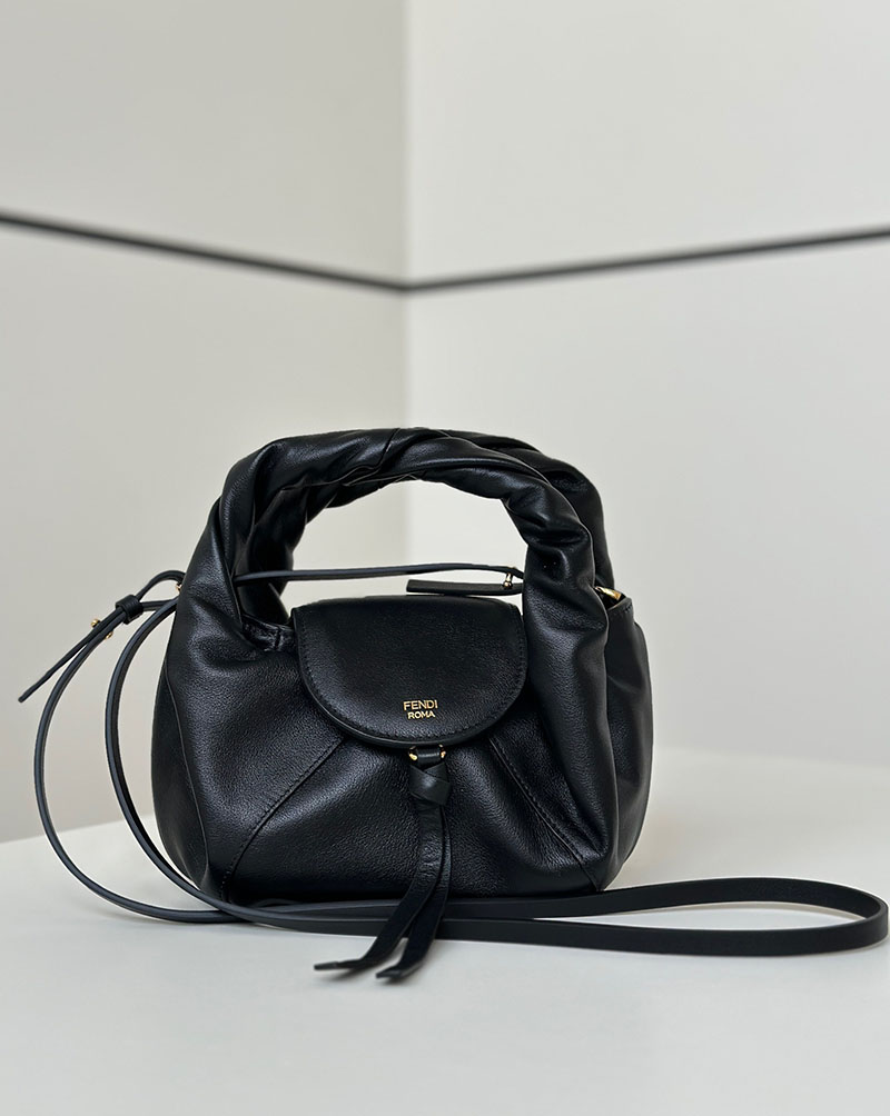 フェンディ 人気バッグ FENDI スパイ ミニ ミニバッグ ブラック 8BS110AYCTF0KUR フェンディ バッグ アウトレット - 画像 (9)