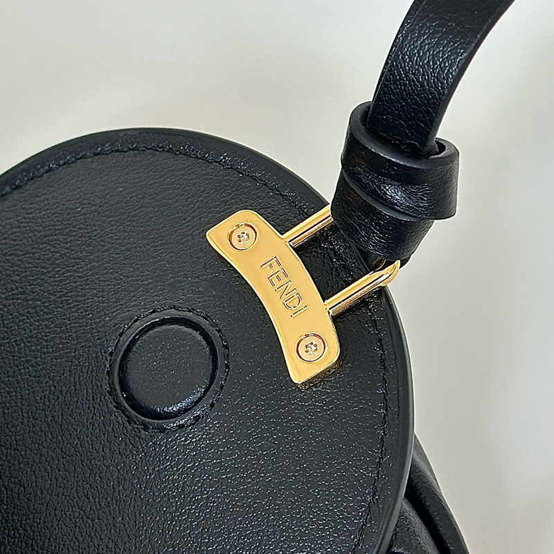 フェンディ 人気バッグ FENDI スパイ ミニ ミニバッグ ブラック 8BS110AYCTF0KUR フェンディ バッグ アウトレット - 画像 (4)