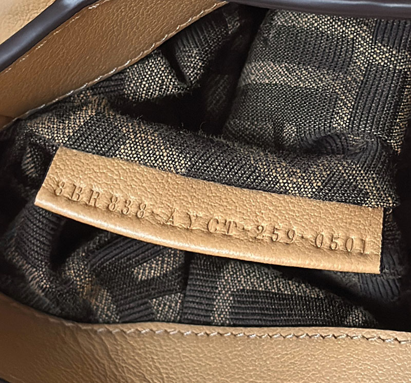 フェンディ 人気バッグ FENDI スパイ スモール バッグ ベージュ 8BR838AYCTF1I73 フェンディ スパイ バッグ 流行 - 画像 (3)