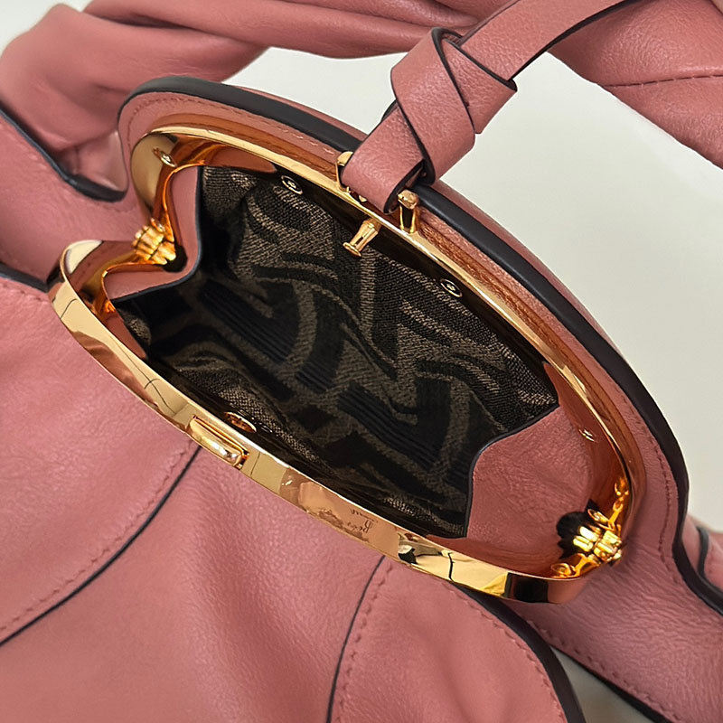 フェンディ 人気バッグ FENDI スパイ スモール バッグ ピンク 8BR838AYCTF13VM フェンディ スパイ バッグ 定価 - 画像 (5)