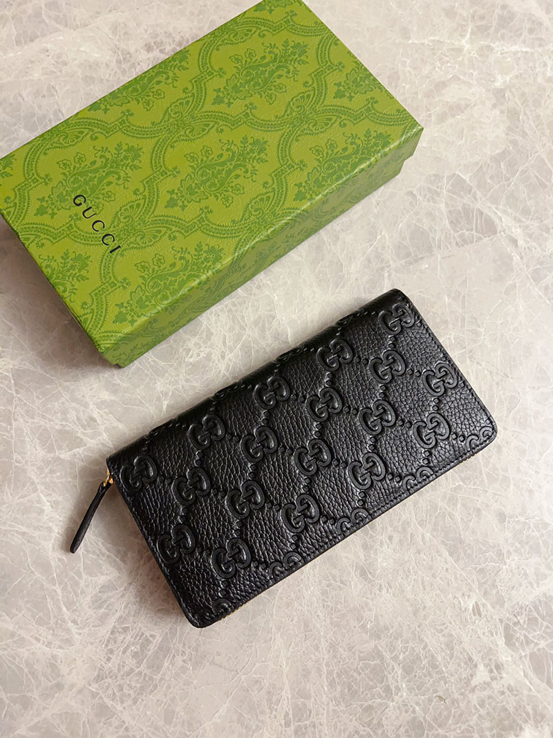 グッチ 財布 アウトレット GUCCI インプリント ジップアラウンドウォレット 835003 AAE1T 1000 グッチ 財布 メンズ 長財布 - 画像 (8)