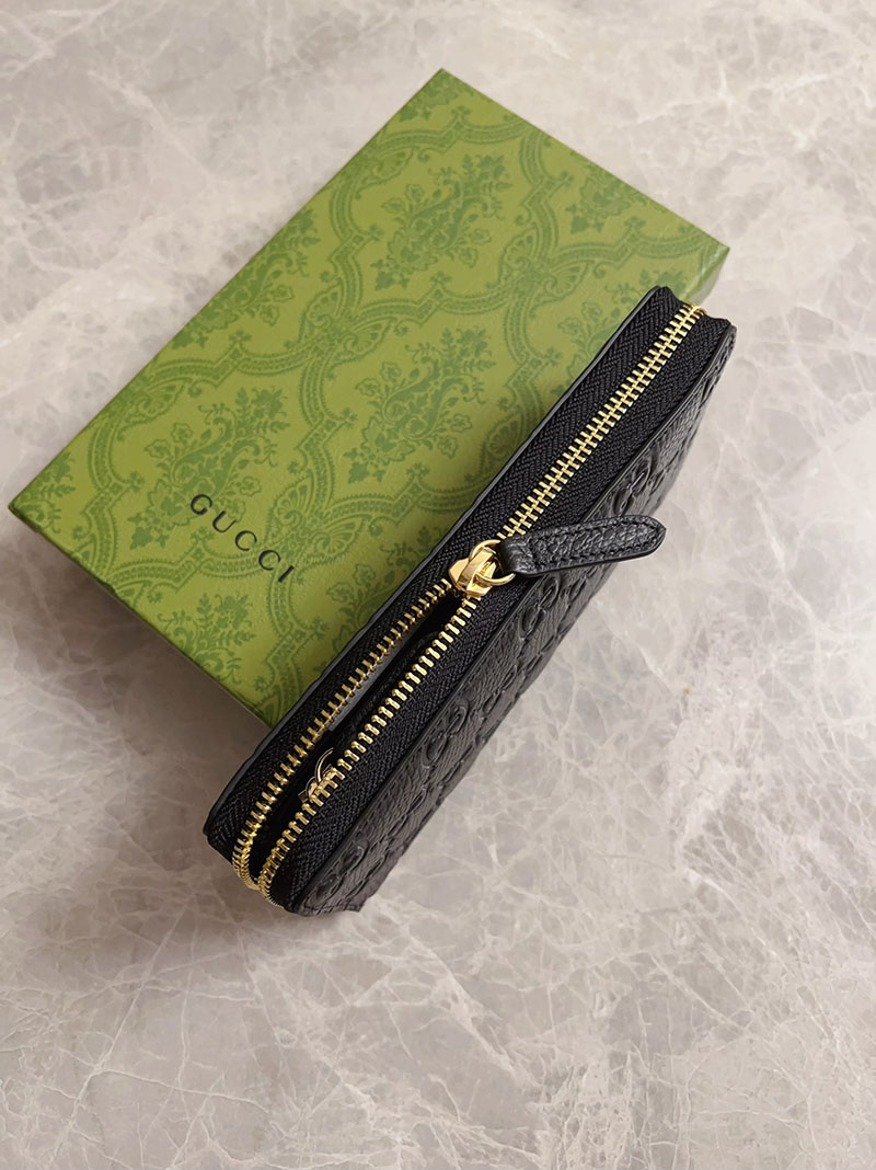 グッチ 財布 アウトレット GUCCI インプリント ジップアラウンドウォレット 835003 AAE1T 1000 グッチ 財布 メンズ 長財布 - 画像 (5)