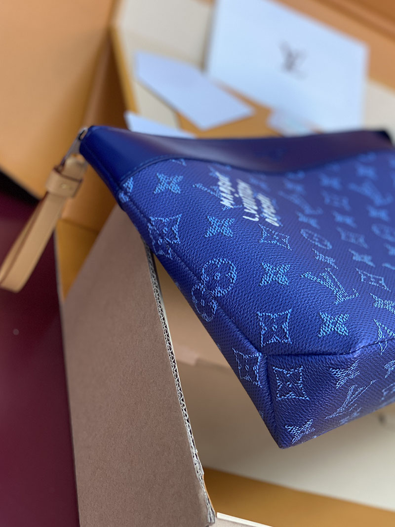 ルイヴィトン バッグ 新作 Louis Vuitton ポシェット・ヴォワヤージュ オーシャンカラー M26829 ヴィトン クラッチバッグ メンズ - 画像 (11)
