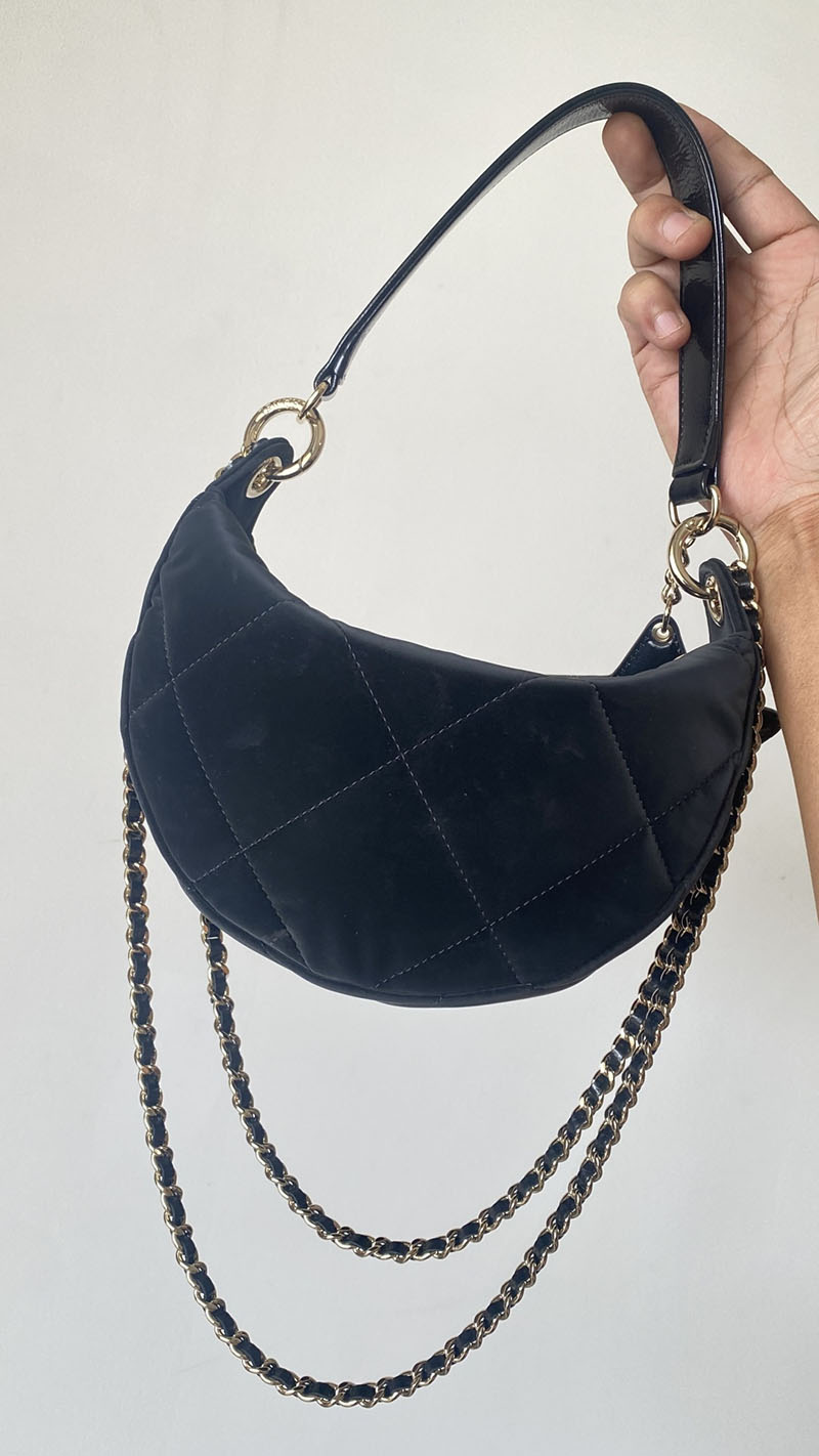 シャネル 新作バッグ 2026 CHANEL チェーン クラッチ バッグ ブラック AP4791-B21406-94305 シャネル バッグ 安い順 - 画像 (7)