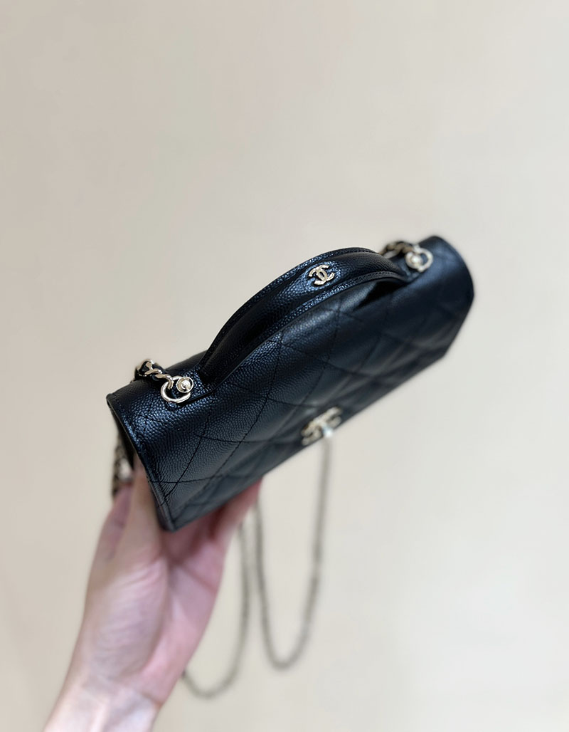 シャネル 新作バッグ 2026 CHANEL クラシックフォンホルダー チェーンクラッチ バッグ AP4402 B18715 94305 シャネル ミニバッグ 人気 - 画像 (8)
