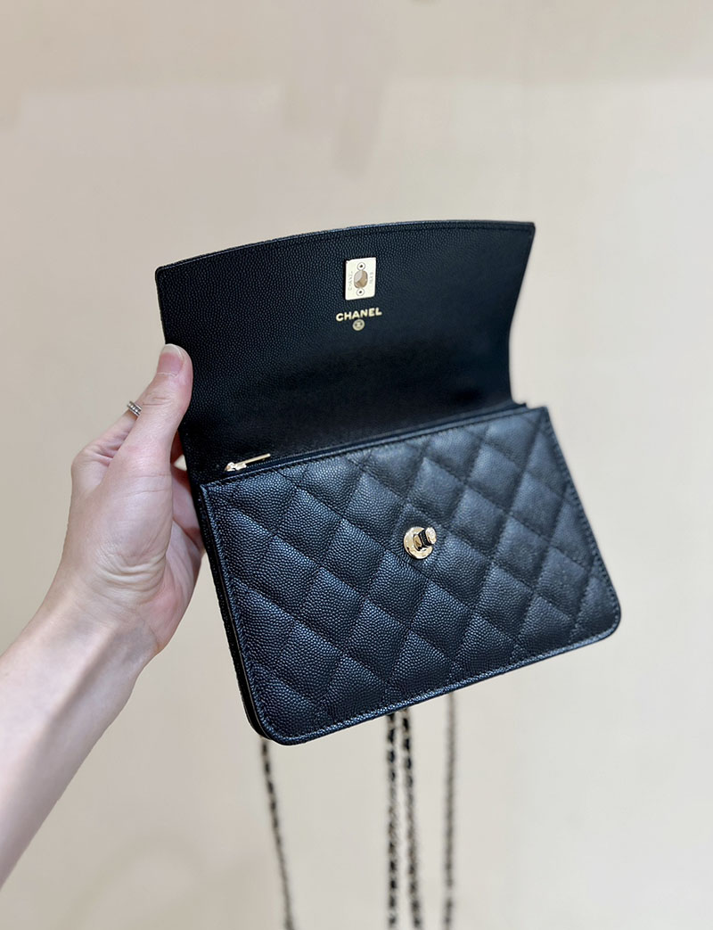 シャネル 新作バッグ 2026 CHANEL クラシックフォンホルダー チェーンクラッチ バッグ AP4402 B18715 94305 シャネル ミニバッグ 人気 - 画像 (6)