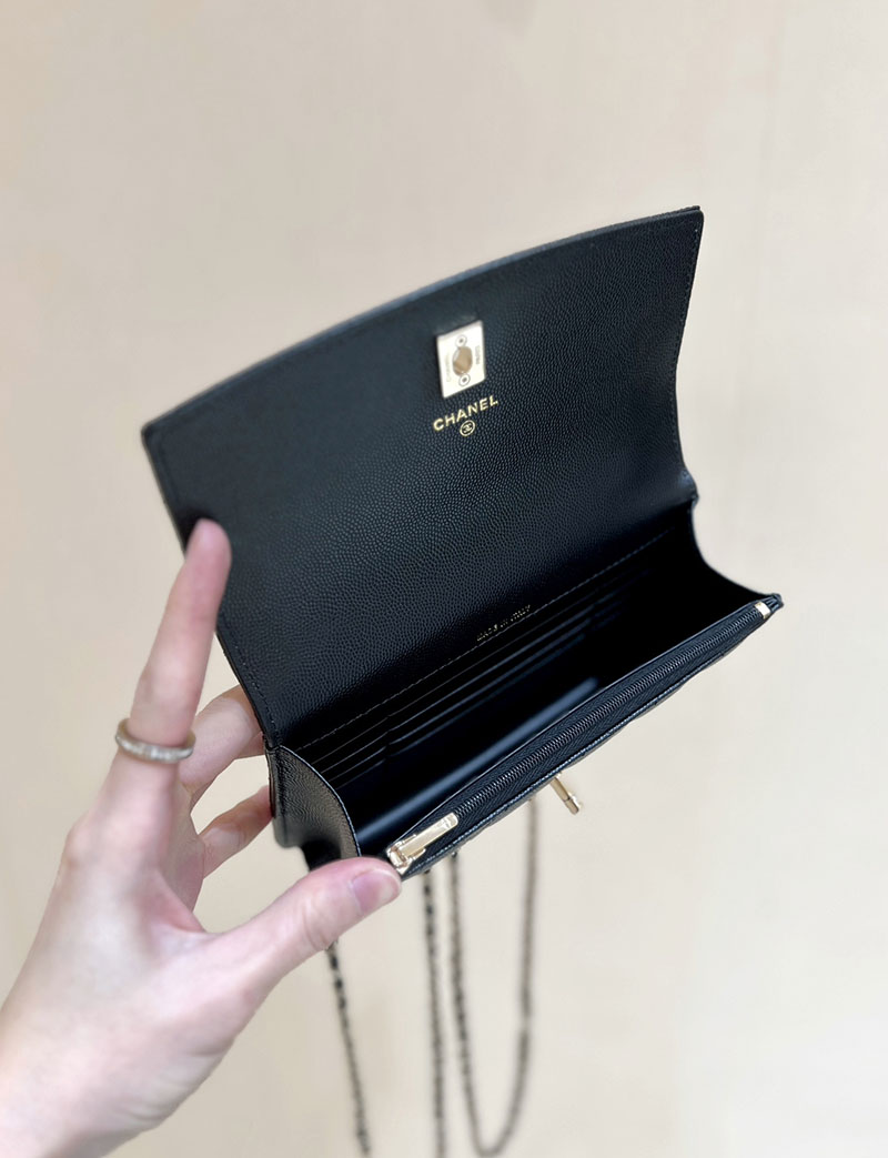 シャネル 新作バッグ 2026 CHANEL クラシックフォンホルダー チェーンクラッチ バッグ AP4402 B18715 94305 シャネル ミニバッグ 人気 - 画像 (5)