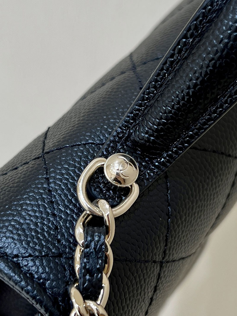 シャネル 新作バッグ 2026 CHANEL クラシックフォンホルダー チェーンクラッチ バッグ AP4402 B18715 94305 シャネル ミニバッグ 人気 - 画像 (3)