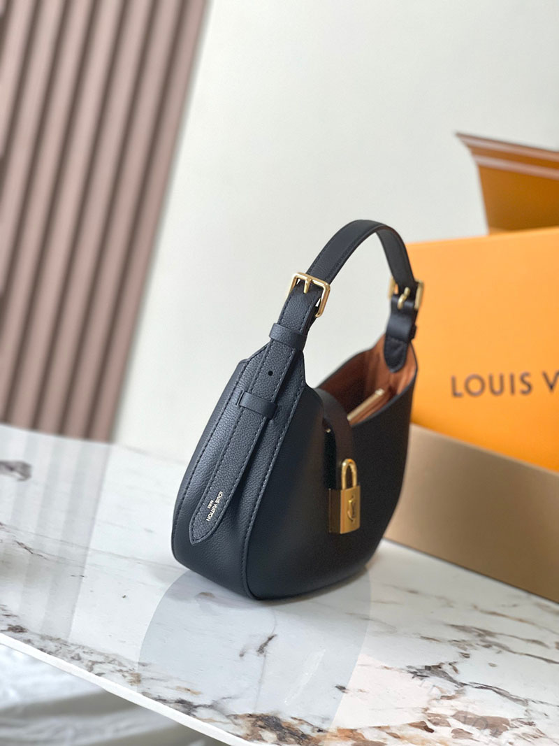 ルイヴィトン バッグ 新作 Louis Vuitton ロウキー・ショルダーバッグ ノワール M24611 ルイヴィトン ロウキーホーボー 芸能人 - 画像 (9)