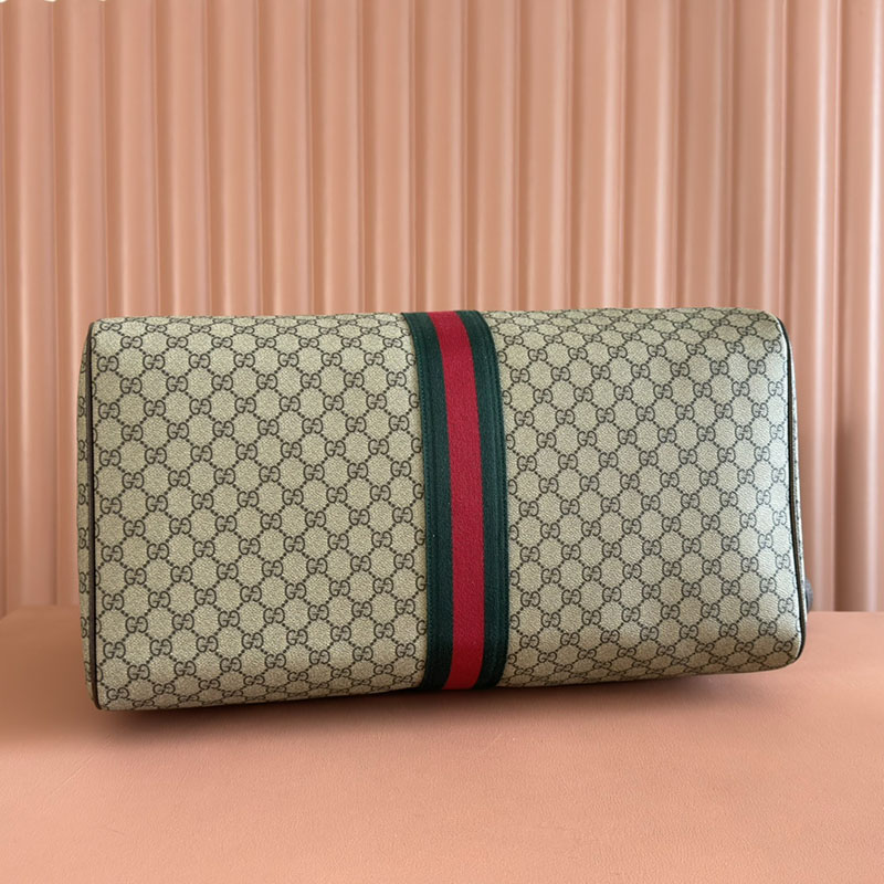 グッチ直営アウトレット店 GUCCI Savoy ミディアム ダッフルバッグ ベージュ 834458 FAEOI 9746 グッチ ボストンバッグ 旅行 - 画像 (7)