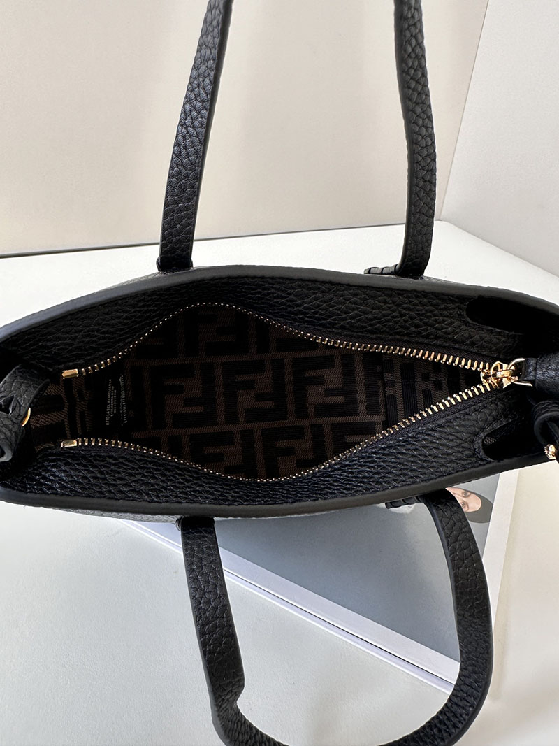 最高級フェンディスーパーコピー FENDI ロール ミニ ROLL MINI セレリアバッグ ブラック 8BS096 AS84 f0kur フェンディ トートバッグ アウトレット - 画像 (5)