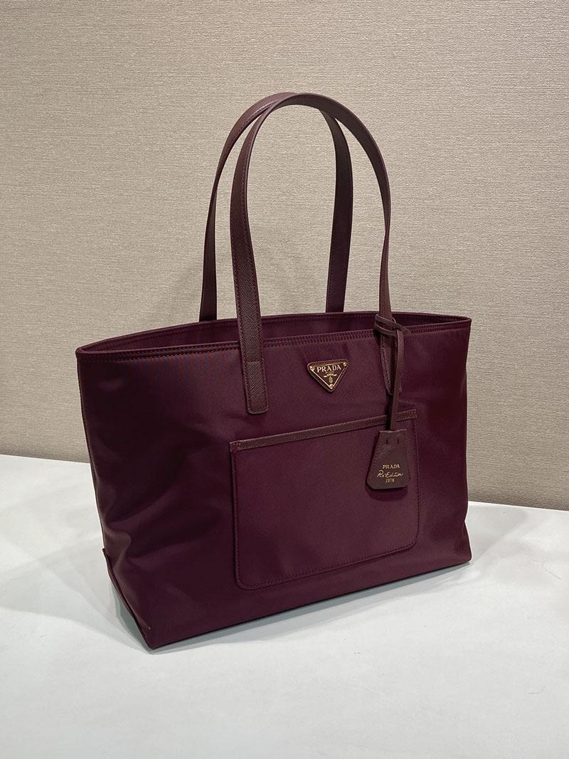プラダ バッグ レディース PRADA Re-Edition 1978 ミディアム ダークブラウン 1BG555_R064_F0003 プラダ トートバッグ ナイロン a4 - 画像 (9)