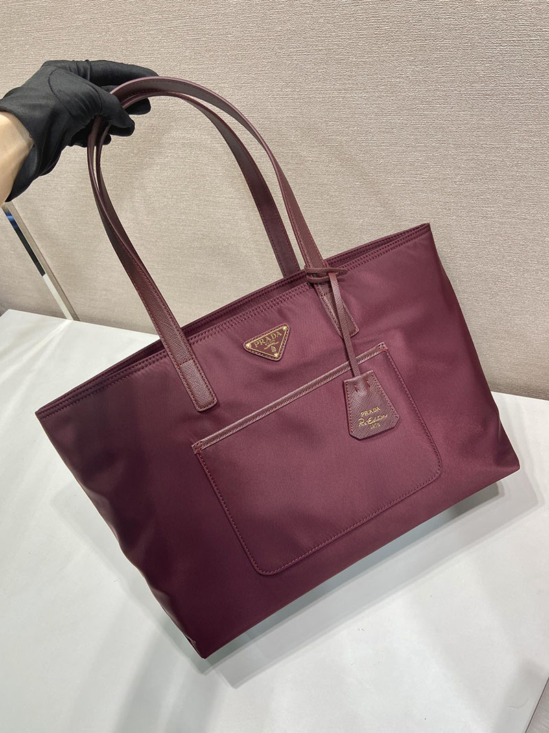 プラダ バッグ レディース PRADA Re-Edition 1978 ミディアム ダークブラウン 1BG555_R064_F0003 プラダ トートバッグ ナイロン a4 - 画像 (8)
