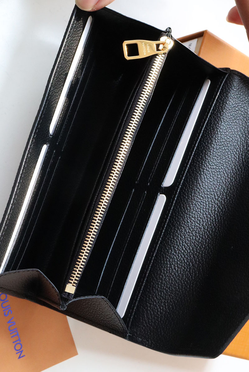 ルイヴィトン 財布 新作 Louis Vuitton アンプラント・ポルトフォイユ・サラ ブラック M61182 ルイヴィトン 財布 ポルトフォイユ - 画像 (5)
