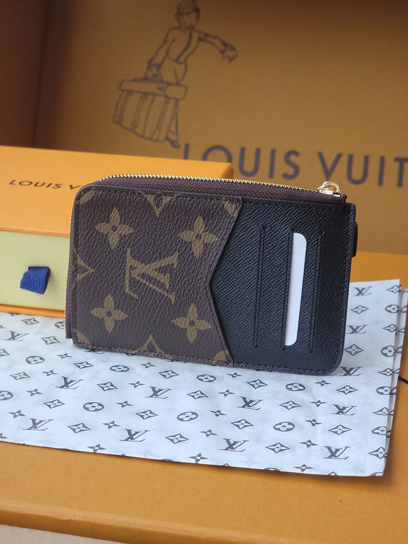 ルイヴィトン 新作 レディース Louis Vuitton カードケース ポルト カルト・レクト ヴェルソ ブラウン M69431 ヴィトン カードケース 財布代わり - 画像 (9)