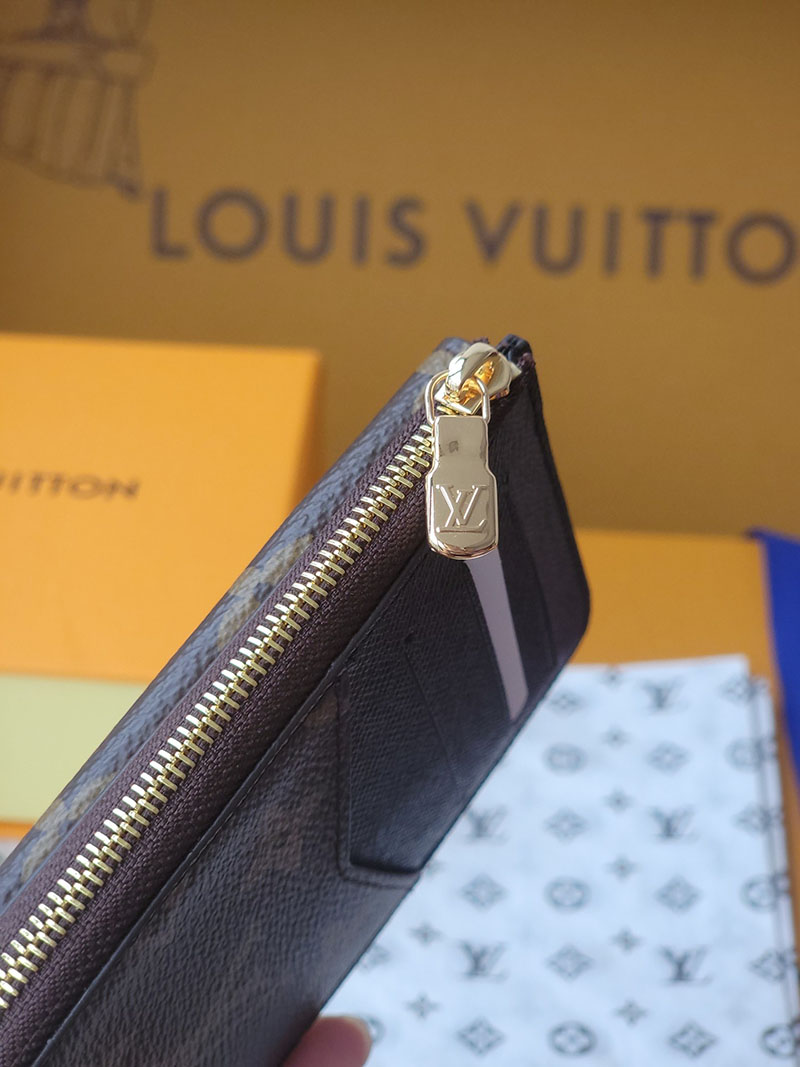 ルイヴィトン 新作 レディース Louis Vuitton カードケース ポルト カルト・レクト ヴェルソ ブラウン M69431 ヴィトン カードケース 財布代わり - 画像 (6)