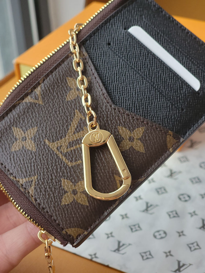 ルイヴィトン 新作 レディース Louis Vuitton カードケース ポルト カルト・レクト ヴェルソ ブラウン M69431 ヴィトン カードケース 財布代わり - 画像 (3)