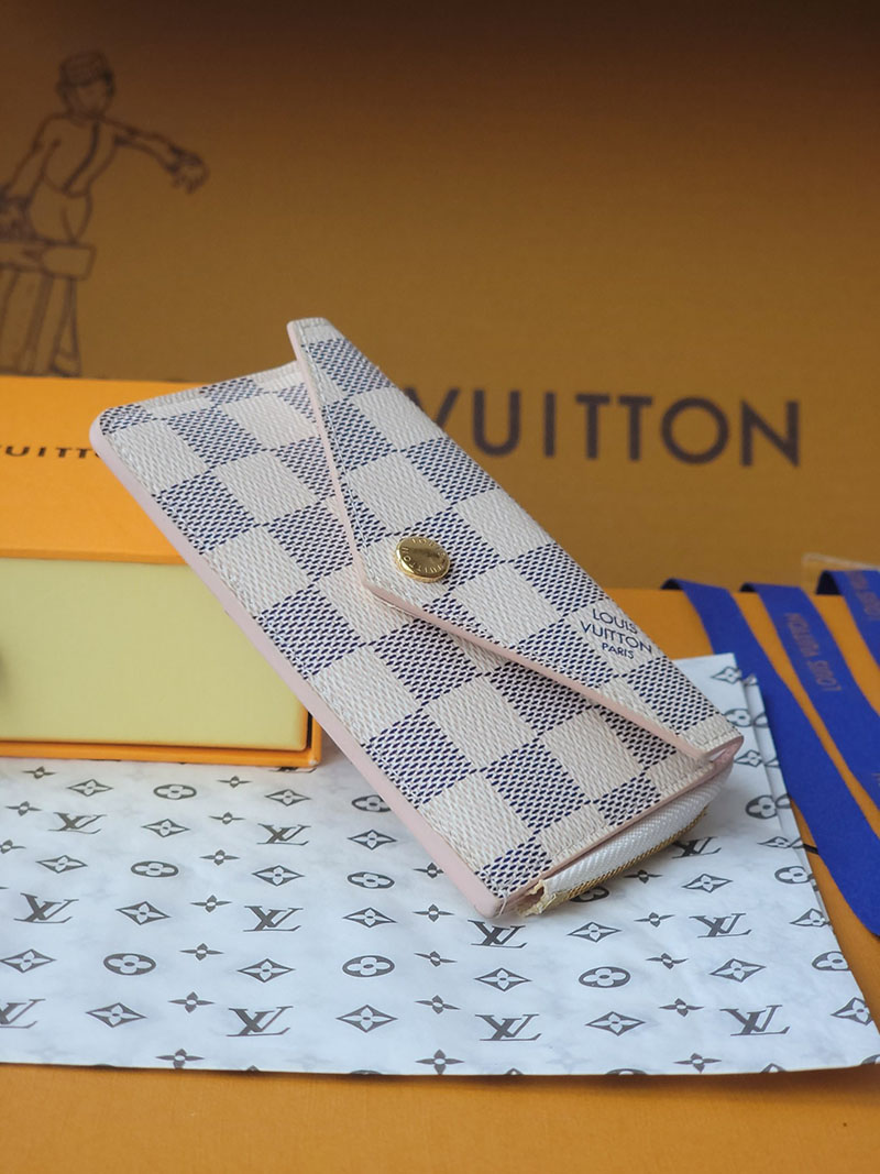 ルイヴィトン 新作 レディース Louis Vuitton カードケース ポルト カルト・レクト ヴェルソ ホワイト N60498 ヴィトン カードケース 財布代わり - 画像 (8)