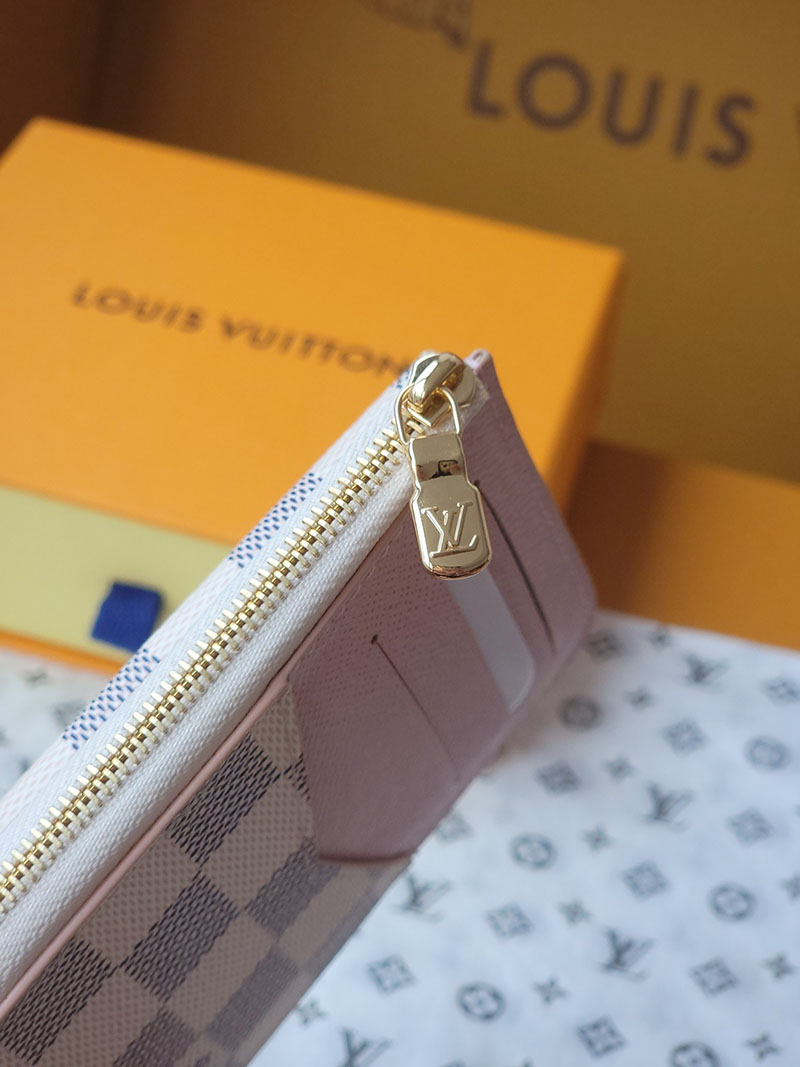 ルイヴィトン 新作 レディース Louis Vuitton カードケース ポルト カルト・レクト ヴェルソ ホワイト N60498 ヴィトン カードケース 財布代わり - 画像 (4)