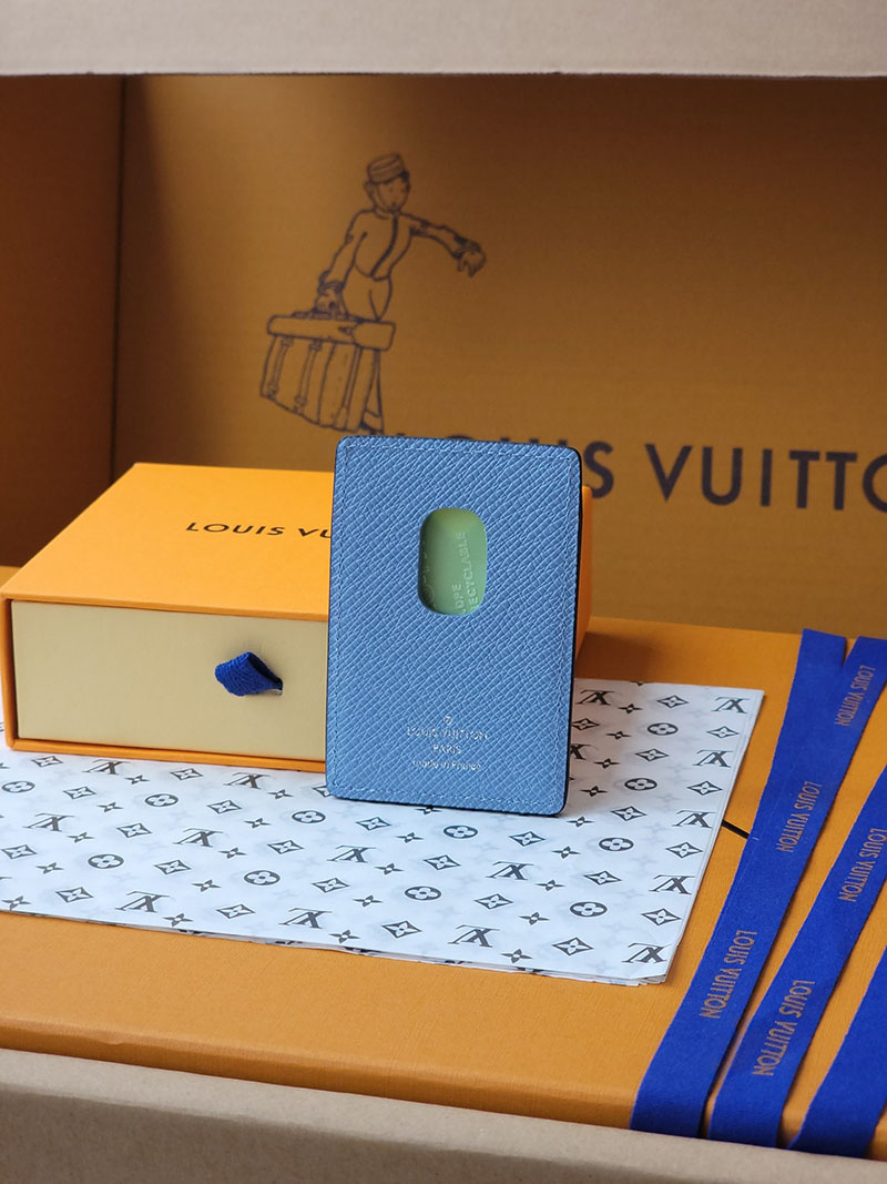 ルイヴィトン 新作 レディース Louis Vuitton ポルト カルト・マグネット タイガラマ スカイブルー M14119 ルイヴィトン スマホ マグネット - 画像 (7)