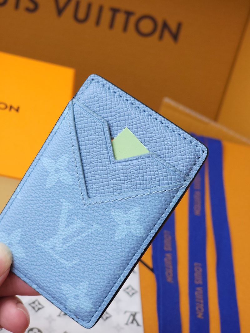 ルイヴィトン 新作 レディース Louis Vuitton ポルト カルト・マグネット タイガラマ スカイブルー M14119 ルイヴィトン スマホ マグネット - 画像 (4)