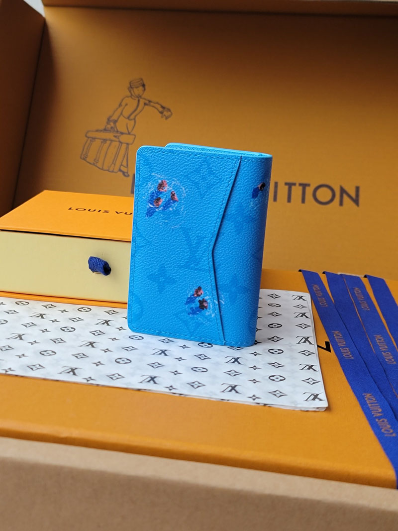 ルイヴィトン 新作 レディース LV カードケース オーガナイザー・ドゥ ポッシュ プールブルー M14881 ヴィトン カードケース 人気 - 画像 (8)