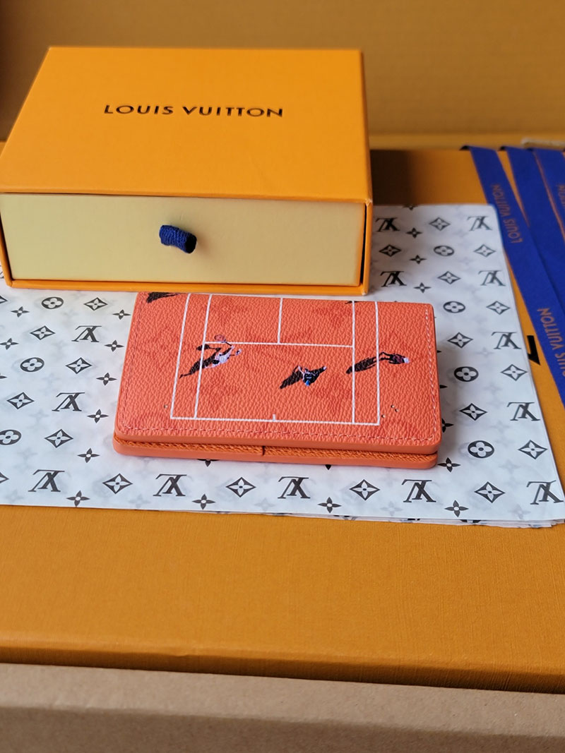 ルイヴィトン 新作 レディース LV カードケース オーガナイザー・ドゥ ポッシュ テニスクレイ M14883 ヴィトン 財布カードケース - 画像 (6)