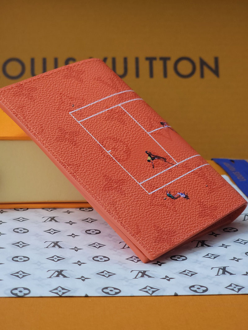 ルイヴィトン 新作 レディース LV パスポートカバー クーヴェルテュール・パスポール テニスクレイ M14877 ヴィトン パスポートケース - 画像 (7)