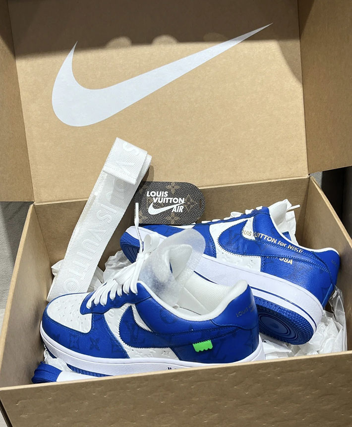 最高級ルイヴィトンスーパーコピー LV NIKE AIR FORCE 1 LOW ナイキ エアフォース スニーカー 2526853 ルイヴィトン ナイキ 値段 - 画像 (2)