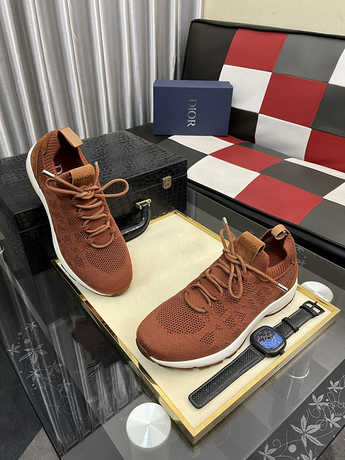 最高級ディオールスーパーコピー Dior B80 ラウンジ スニーカー 3SN333AAS_H707 ディオール スニーカー メンズ - 画像 (3)