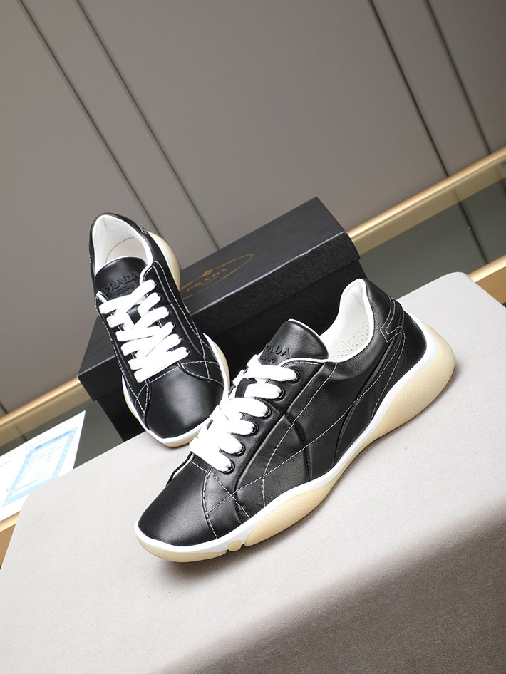 最高級プラダスーパーコピー PRADA ナッパレザー スニーカー 2EE429_038_F0632_F_G000 プラダ スニーカー メンズ - 画像 (6)