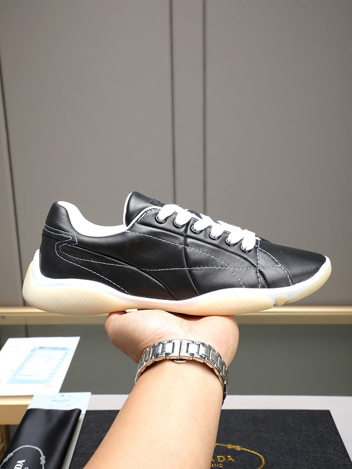 最高級プラダスーパーコピー PRADA ナッパレザー スニーカー 2EE429_038_F0632_F_G000 プラダ スニーカー メンズ - 画像 (4)
