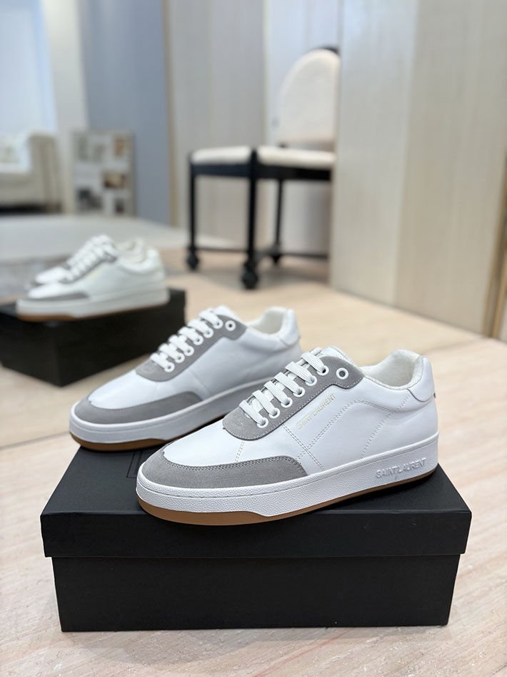 最高級サンローランスーパーコピー Saint Laurent スニーカー レザー 靴 ローカット 2526936 サン ローラン スニーカー メンズ - 画像 (9)