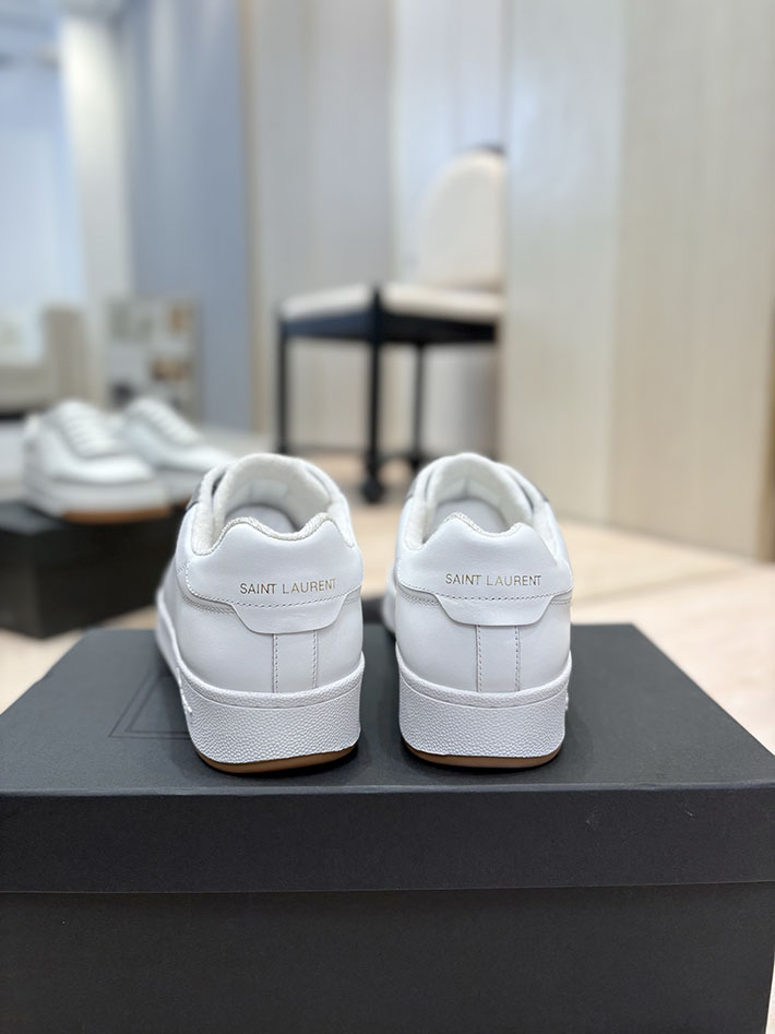 最高級サンローランスーパーコピー Saint Laurent スニーカー レザー 靴 ローカット 2526936 サン ローラン スニーカー メンズ - 画像 (6)