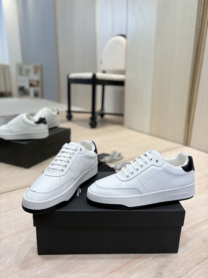 最高級サンローランスーパーコピー Saint Laurent スニーカー レザー 靴 ローカット 2526938 サン ローラン スニーカー 芸能人 - 画像 (9)