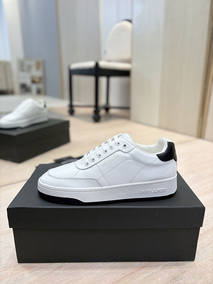 最高級サンローランスーパーコピー Saint Laurent スニーカー レザー 靴 ローカット 2526938 サン ローラン スニーカー 芸能人 - 画像 (7)