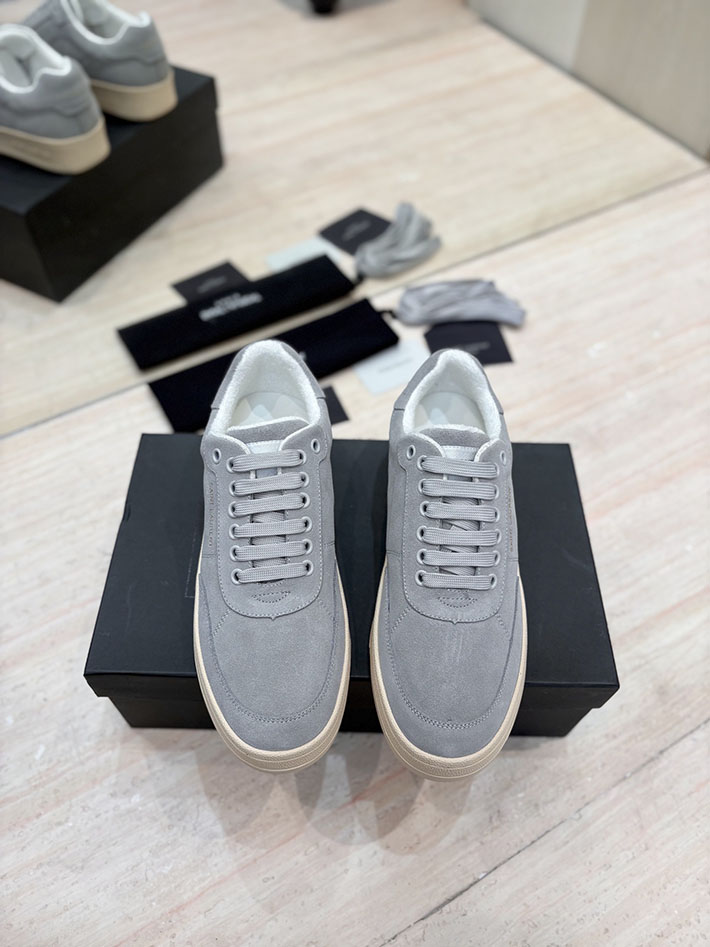 最高級サンローランスーパーコピー Saint Laurent スニーカー レザー 靴 ローカット 2526939 サン ローラン スニーカー アウトレット - 画像 (8)