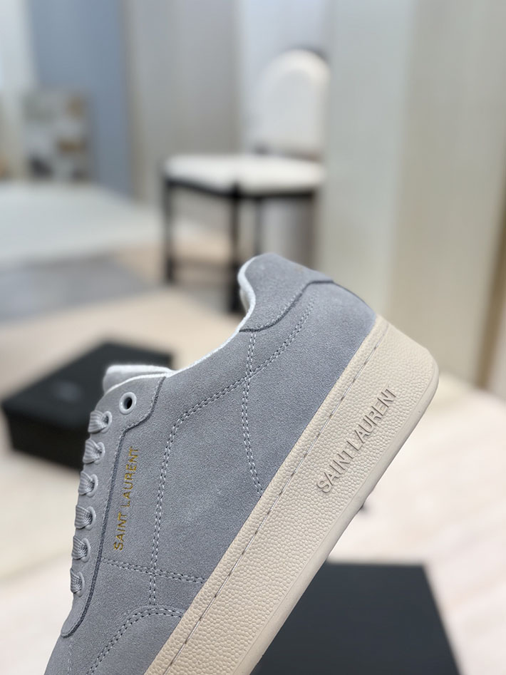 最高級サンローランスーパーコピー Saint Laurent スニーカー レザー 靴 ローカット 2526939 サン ローラン スニーカー アウトレット - 画像 (4)