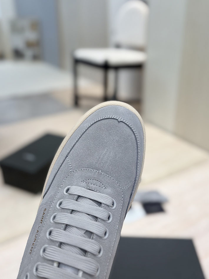 最高級サンローランスーパーコピー Saint Laurent スニーカー レザー 靴 ローカット 2526939 サン ローラン スニーカー アウトレット - 画像 (3)