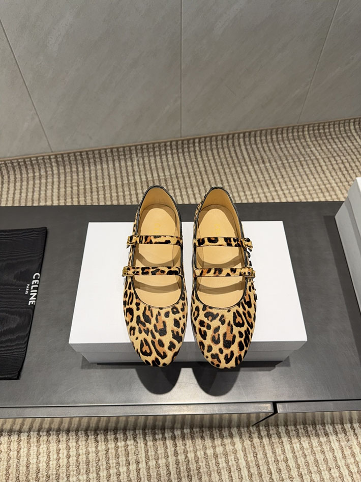 最高級セリーヌスーパーコピー LES BALLERINES CELINE ダブルストラップ バレリーナ 360204598C.19BE セリーヌ ローファー レディース - 画像 (7)