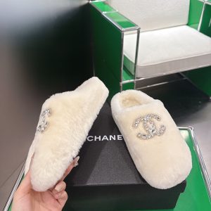 シャネル風 スリッパ