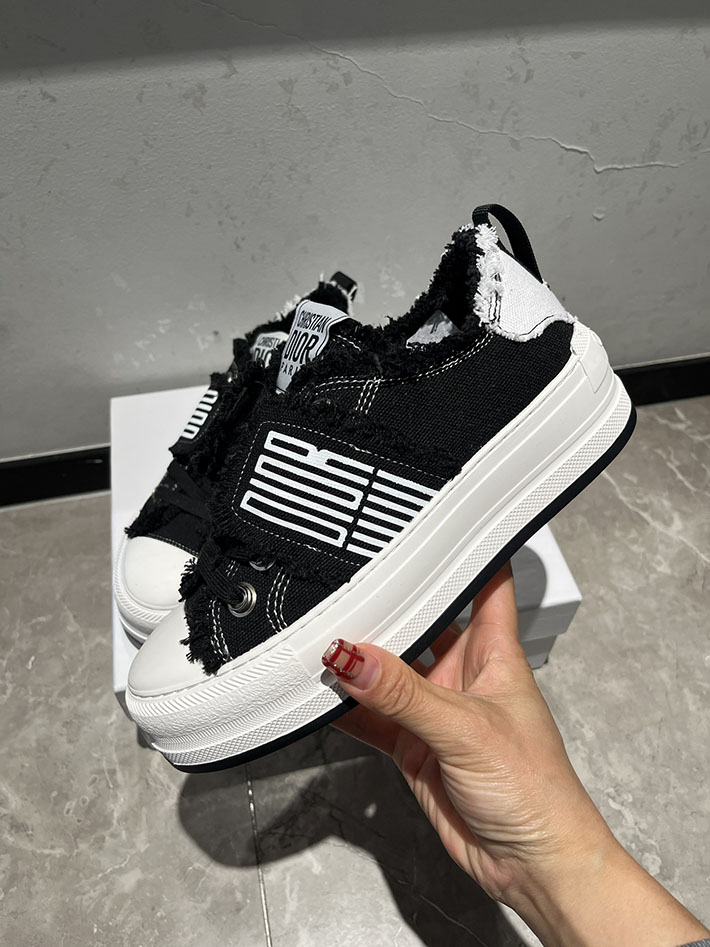 最高級ディオールスーパーコピー Dior Walk'n'Dior プラットフォームスニーカー KCK441CVA_S900 ディオール スニーカー レディース - 画像 (7)