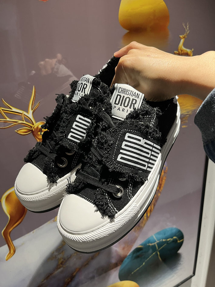 最高級ディオールスーパーコピー Dior Walk'n'Dior プラットフォームスニーカー KCK441CVA_S900 ディオール スニーカー レディース - 画像 (6)