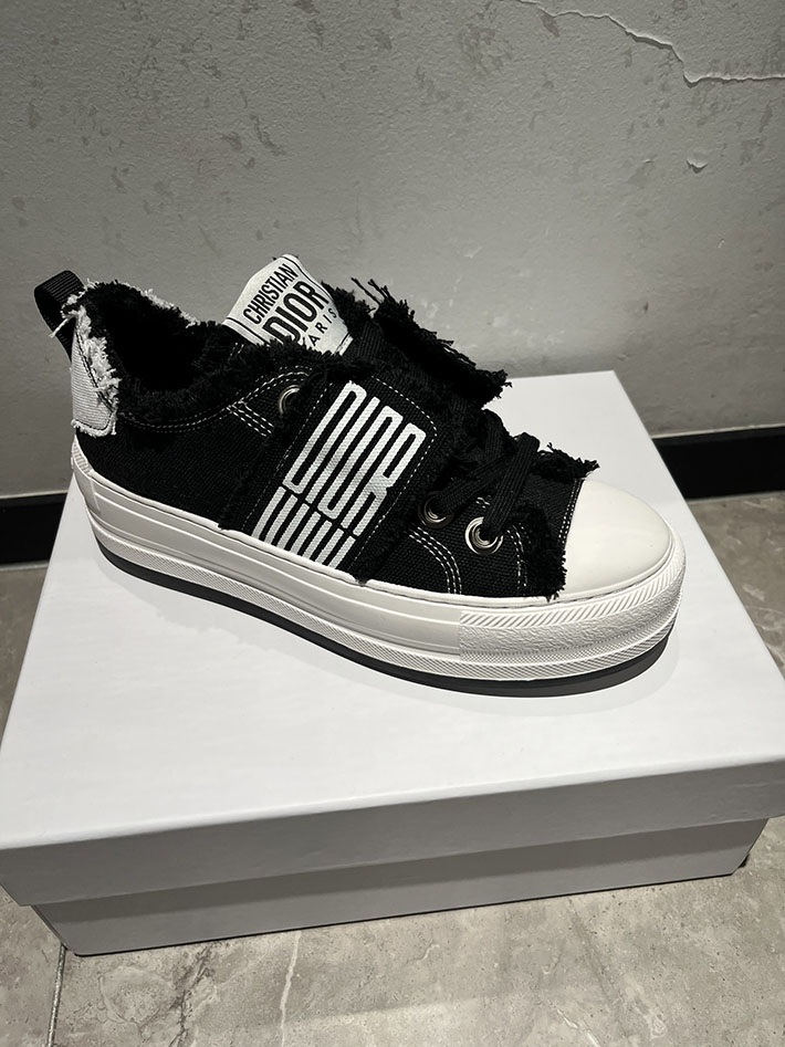 最高級ディオールスーパーコピー Dior Walk'n'Dior プラットフォームスニーカー KCK441CVA_S900 ディオール スニーカー レディース - 画像 (5)