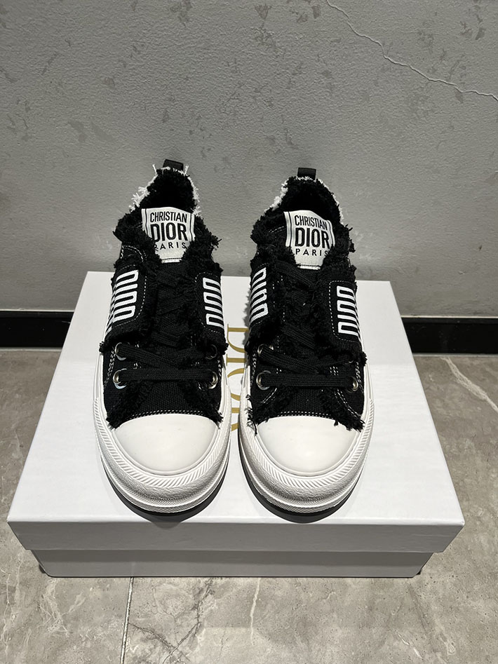 最高級ディオールスーパーコピー Dior Walk'n'Dior プラットフォームスニーカー KCK441CVA_S900 ディオール スニーカー レディース - 画像 (4)