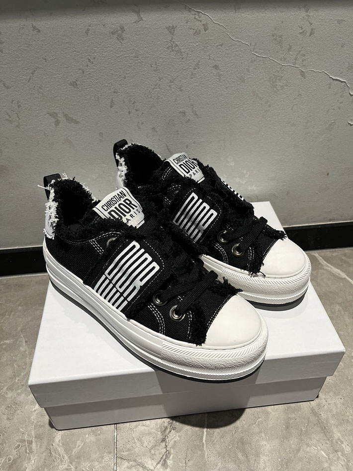 最高級ディオールスーパーコピー Dior Walk'n'Dior プラットフォームスニーカー KCK441CVA_S900 ディオール スニーカー レディース - 画像 (3)