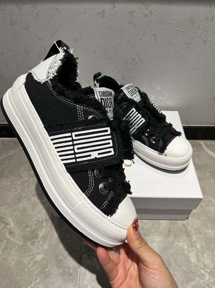 最高級ディオールスーパーコピー Dior Walk'n'Dior プラットフォームスニーカー KCK441CVA_S900 ディオール スニーカー レディース - 画像 (2)