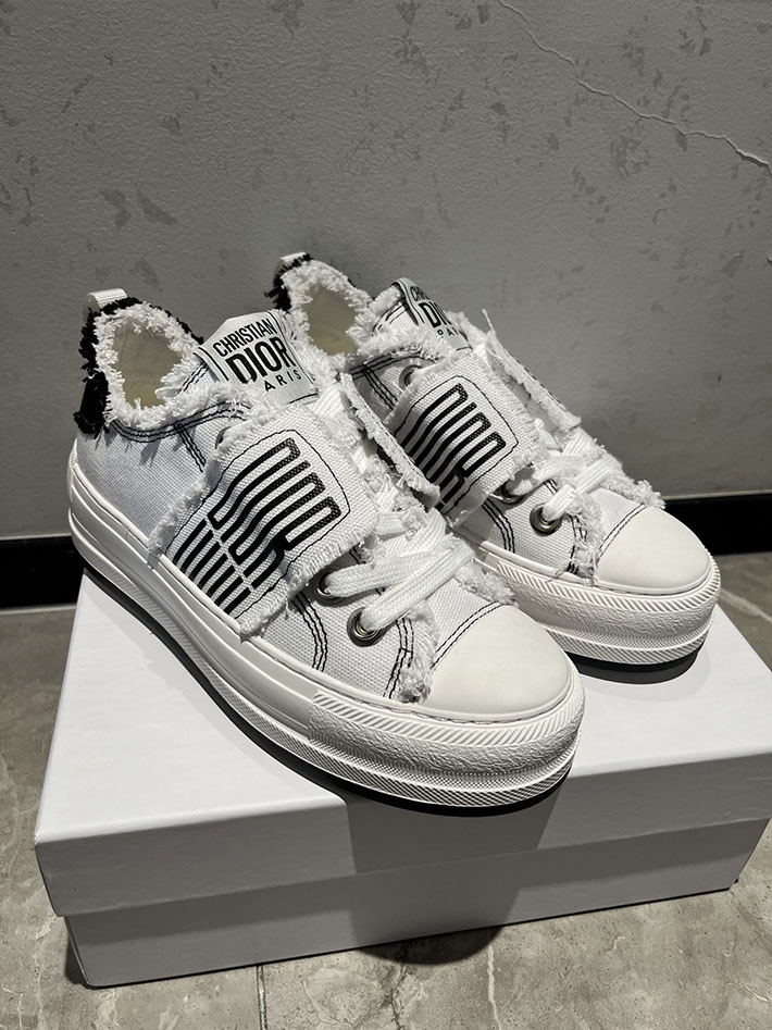 最高級ディオールスーパーコピー Dior Walk'n'Dior プラットフォームスニーカー KCK441CVA_S10W ディオール スニーカー 新作 - 画像 (5)