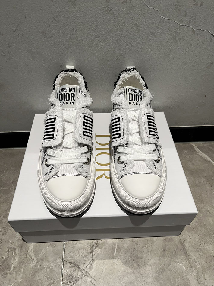 最高級ディオールスーパーコピー Dior Walk'n'Dior プラットフォームスニーカー KCK441CVA_S10W ディオール スニーカー 新作 - 画像 (4)